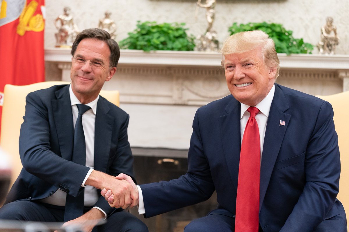 president trump meets with nato chief